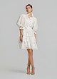 Rochie scurtă cu dantelă decorativă