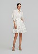 Rochie scurtă cu dantelă decorativă