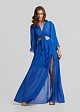 High-waisted maxi skirt with ruched detailing