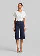 Blouse with ruching and a decorative buckle