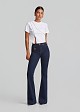 Crop cotton top with zippers