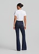 Crop cotton top with zippers