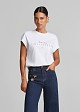 Top din bumbac cu print