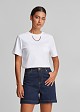 Cotton top with chain and pocket
