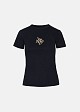 Cotton T-shirt with LYNNE logo print