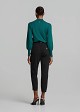 Mom fit jeans with ruching