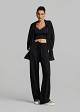 Sweatpants with decorative side details
