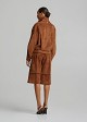 Oversized τζάκετ με σουέτ όψη