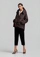 Λέοπαρ puffer μπουφάν