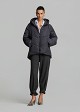 Puffer μεταλλιζέ μπουφάν