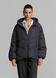 Puffer μεταλλιζέ μπουφάν