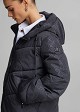 Puffer μεταλλιζέ μπουφάν