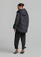 Puffer μεταλλιζέ μπουφάν