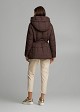 Short hooded puffer jacket