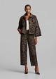 Boxy brocade jacket with 3/4 sleeves