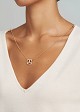 V-neck knit top with a relaxed fit