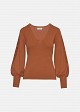 Knit top with dots detailing