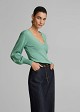 Knit top with dots detailing