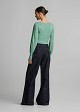 Knit top with dots detailing