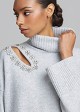 Oversized turtleneck sweater