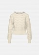 Sweater with decorative sequin