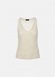 Sleeveless sequin top