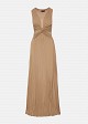 Lurex sheer dress with inner body