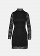All over lace mini dress