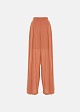 High-waisted trousers with pleats