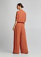 High-waisted trousers with pleats