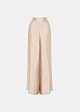 Foil straight-leg trousers