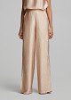 Foil straight-leg trousers