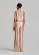 Foil straight-leg trousers
