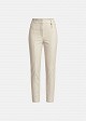 Pantaloni skinny cu aspect de piele