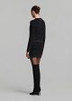 Tweed lurex μίνι φούστα