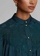 Printed satin-look bomber jacket