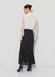 Lace shirt with an inner lining