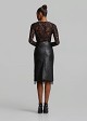 Lace bodysuit with a V-neck