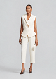 Σταυρωτό γιλέκο με peplum