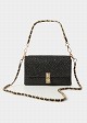 Tweed bag with sequins