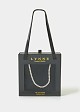 Stainless steel necklace with stass