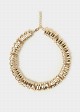 Short gold-tone necklace