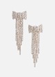 Bow dangle earrings
