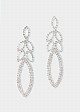 Rhinestone drop earrings