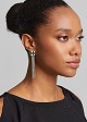 Round chain drop earrings