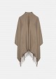 Rhinestone and fringe cape