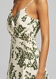 Printed wrap camisole dress