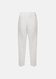 Chinos trousers with a linen-look fabric