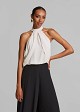 Blouse in adjustable sleeves