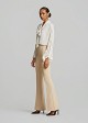 Μπλούζα από ζορζέτα με δέσιμο στον λαιμό